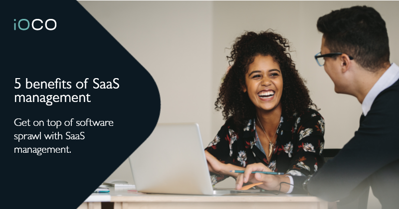 5 benefits of SaaS management banner