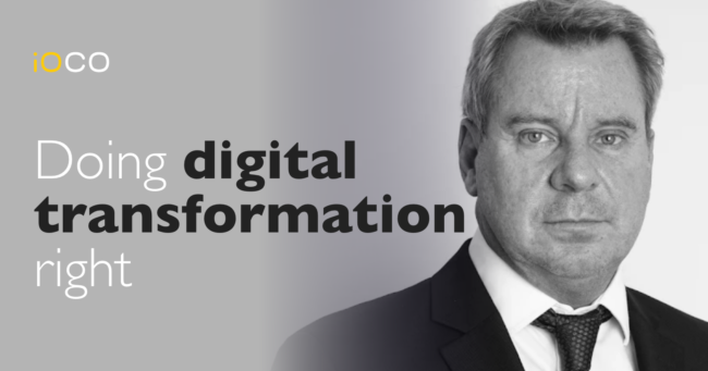Doing digital transformation right