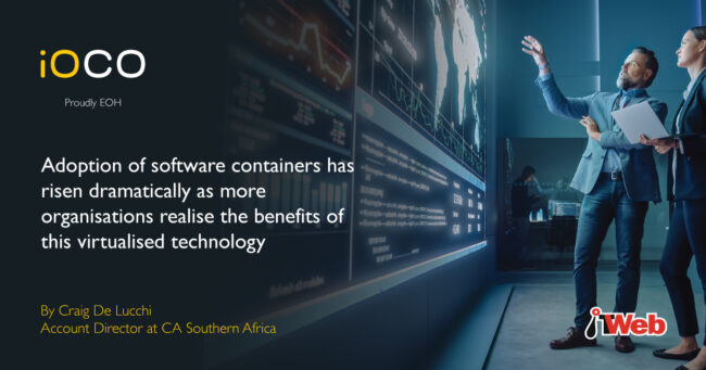Adoption of software containers has risen dramatically as more organisations realise the benefits of this virtualised technology