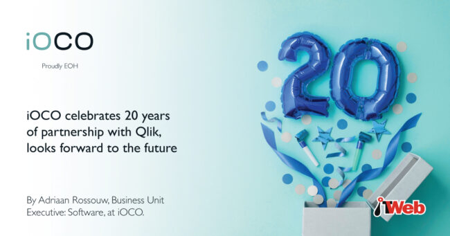 iOCO celebrates 20 years of partnership with Qlik, looks forward to the future