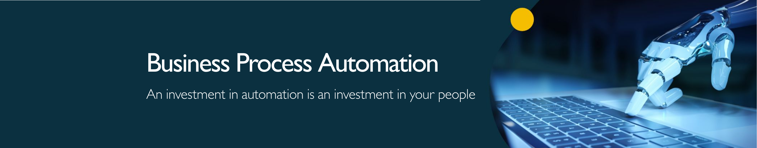 Business Process Automation Banner