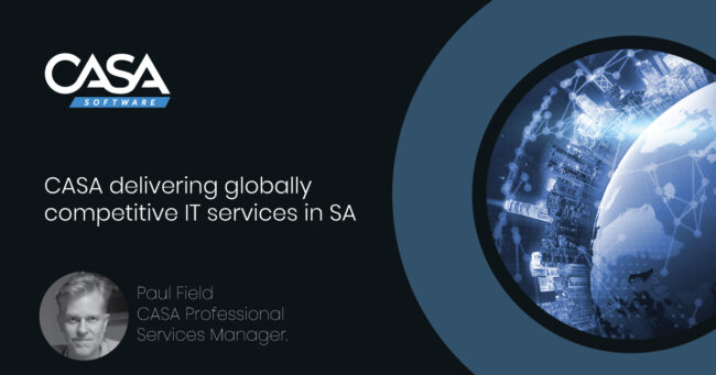 CASA delivering globally competitive IT services in SA